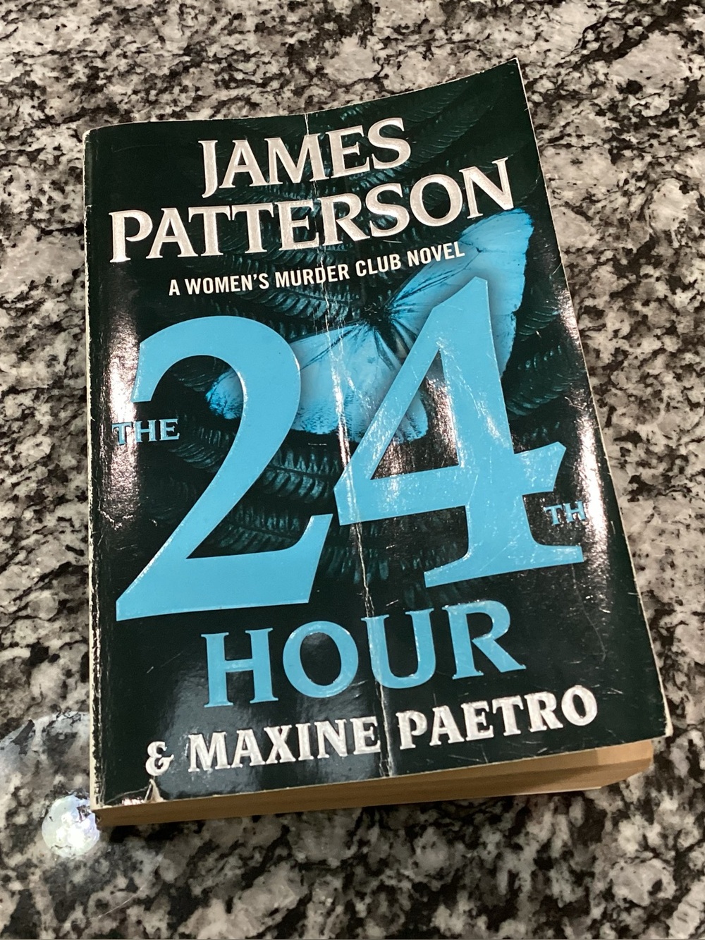 🔵 - 2/$8 - James Patterson - The 24th Hour - Maxine Paetro - Paperback